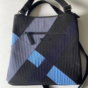Vera Bradley navy blue and black Crossbody